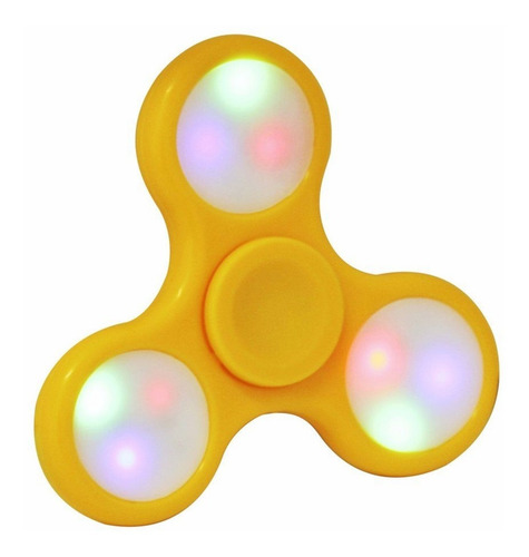 Imagen 2 de 8 de 10 Fidget Hand Spinner Led Giggle Hands Antiestres Juguete