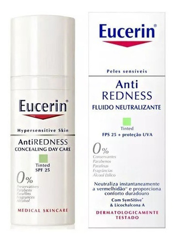 Fluido Neutralizante Antirrojecimiento Eucerin Fps 25 - 50 ml