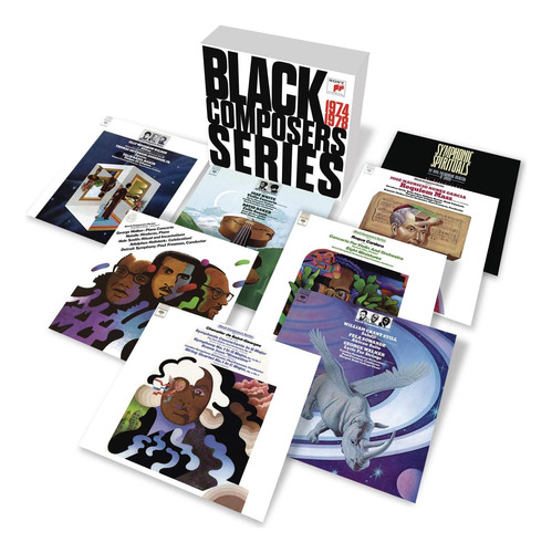 Cd: Black Composer Series: La Colección Completa De Álbumes