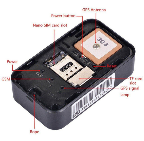 Rastreador Gps Impermeable For Mascotas