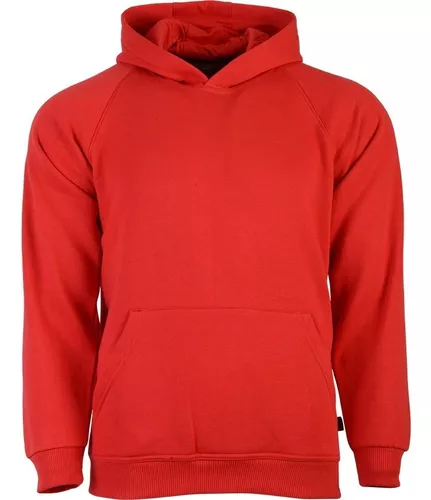 Hoodie Capota Rojo