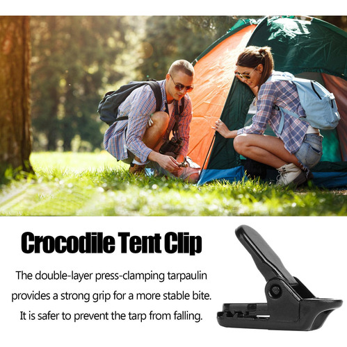 Abrazaderas Para Lonas Clip Impermeable Para Tienda De Campa