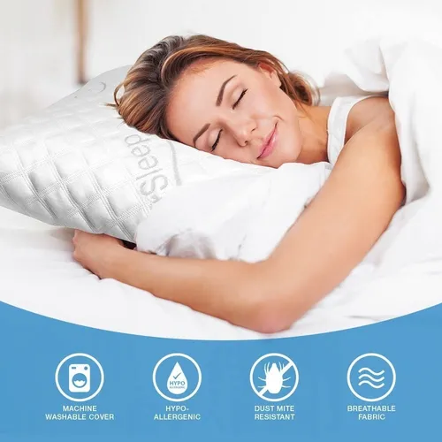 Almohada Wondersleep Dream Rite Memory Foam.lujosa 3 Pack Env o