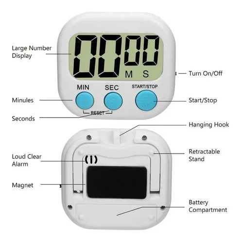 Timer Temporizador Digital Para Cocina