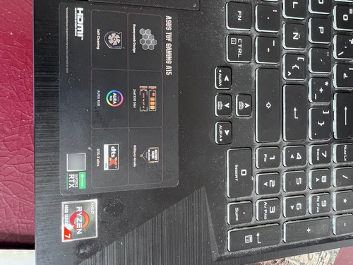 Laptop Asus Tuf Fa506, 64gb Ram, Rtx 2060, Ryzen 7