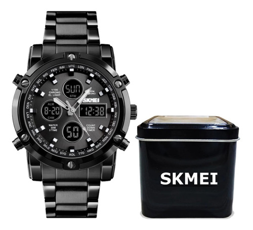 Reloj Skmei 1389 Metal Acero Inoxidable Contra Agua Original