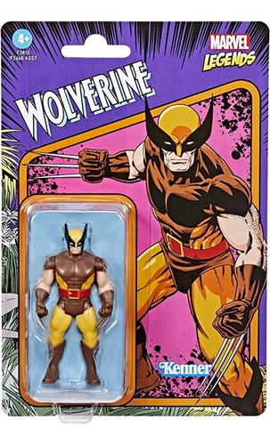 Wolverine Retro 3.75 Marvel X-men Nuevo Envio Gratis