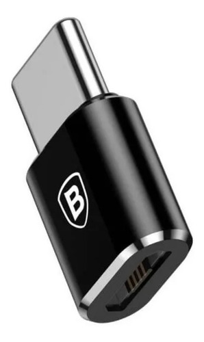 Imagen 6 de 10 de Adaptador Baseus Mini Micro Hembra A Macho Tipo-c Otg 2.4a