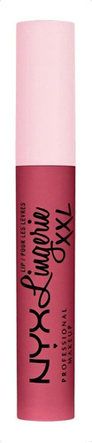 Labial NYX Professional Makeup Lip Lingerie XXL Lingerie XXL color pushd up mate