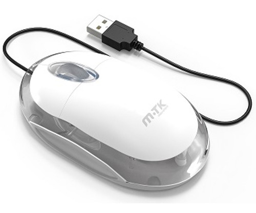 Mouse Usb Colores Varios En Blister