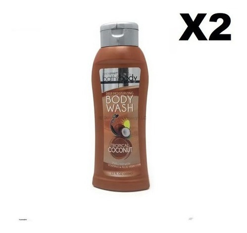 Gel De Baño Tropical Coconut H. & Smart 12 Oz 355ml