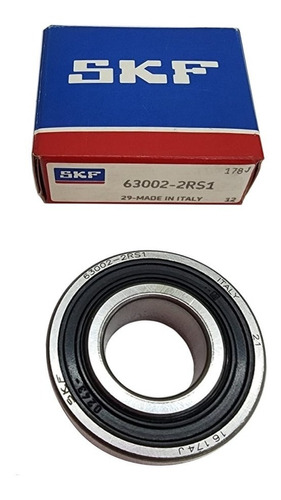 Ruleman Rodamiento 63002 2rs Skf Italy 15x32x13