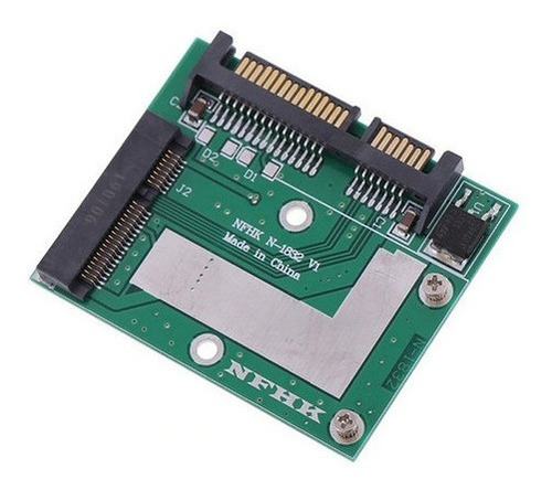 Adaptador Msata A Sata 2.5 Pulgadas Mini Pci-e A Sata Nl