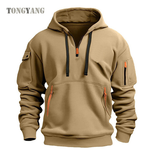 Sudadera De Trabajo Con Capucha Active Para Hombre, Sudadera
