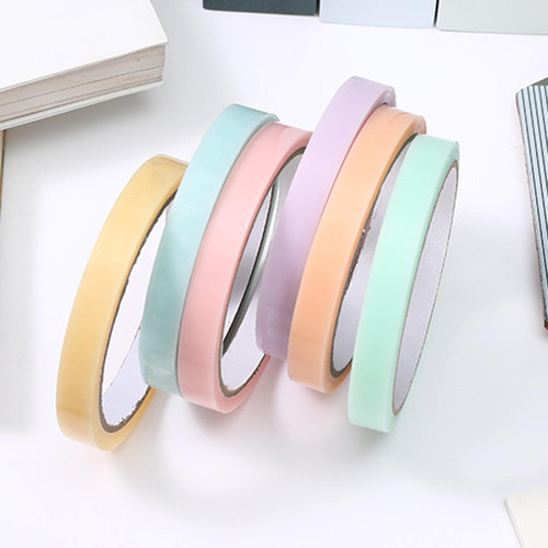 6x Cinta Adhesiva De Colores Para Hacer Bolas, Adorno