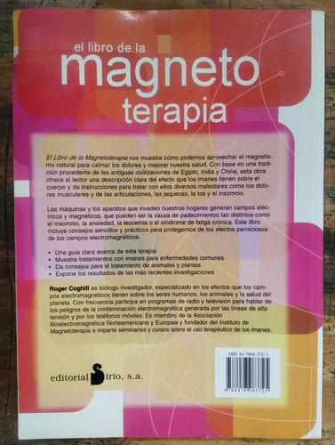 El Libro De La Magnetoterapia - Roger Coghill - Sirio (Usado)