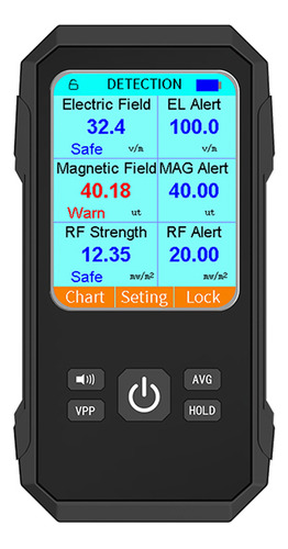 Medidor De Radiación Campo Eléctrico Electromagnético Rf