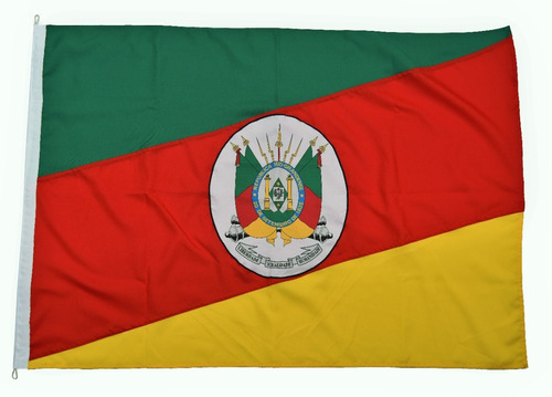 Bandeira Oficial Do Rio Grande Do Sul Em Nylon Tam 135x193cm