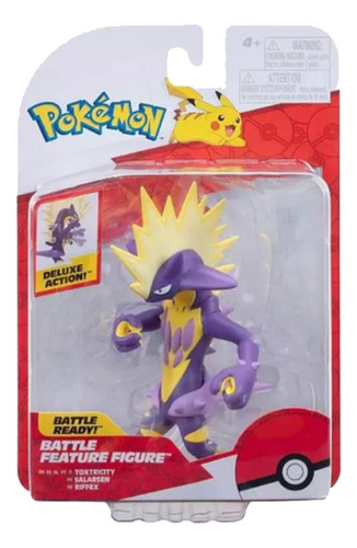 Pokemon Toxtricity Battle Feature Figure Delux Action