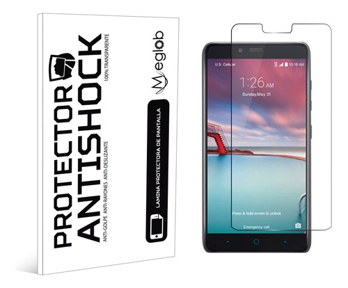 Protector Mica Pantalla Para Zte Zmax Pro