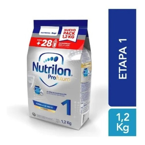 Imagen 3 de 10 de Nutrilon Profutura 1 Nutricia Bagó En Polvo Bolsa De 1.2kg