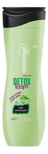 Kit C/ 4 Shampoo Monange Detox Terapia Acao Antipoluicao