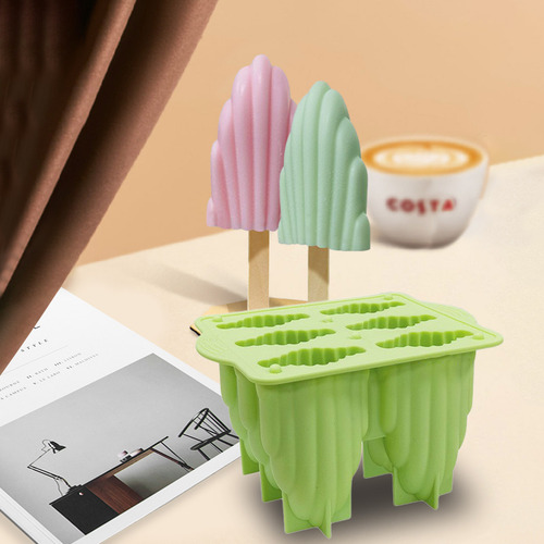 Molde Para Helados O 6 En 1, Hecho En Casa, Para Helados, He