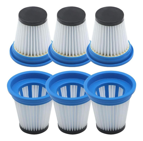 6 Pcs Filtro De Reemplazo De Hepa Para Kenmore Stratus 24v Y