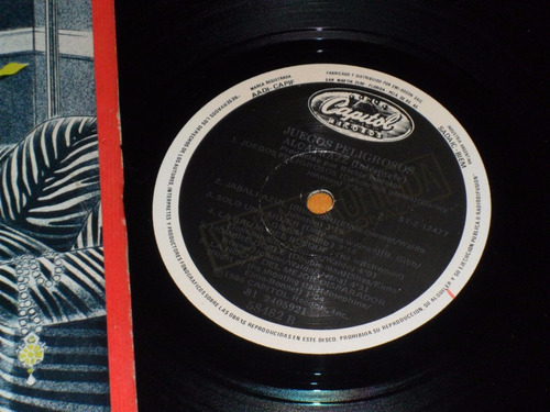 Alcatrazz Juego Lp Vinilo 1986 Heavy Metal España Baron Rojo (Usado)