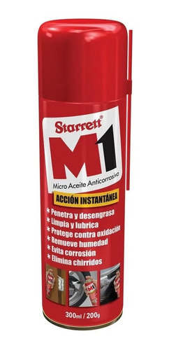 Aceite Lubricante Starrett M1 300 Ml Anticorrosivo