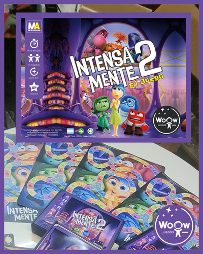 Intensamente 2 Juego De Mesa Para Niños