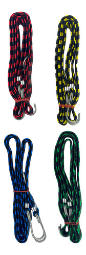 Cuerda Elastica Para Moto 1m Rojo