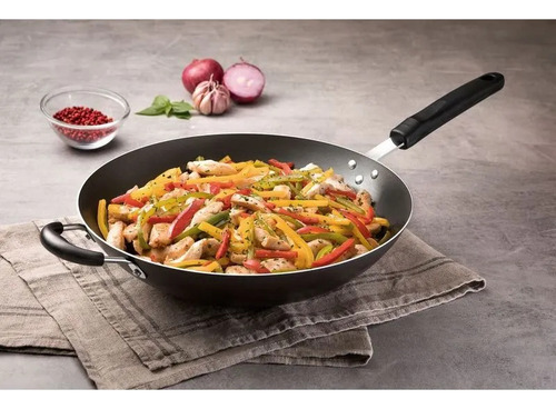 Sarten Wok Con Mango 36 Cm - Tramontina