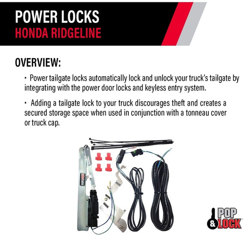 Imagen 4 de 4 de Cerradura Electri Puerta Trasera Honda Ridgeline 2005 - 2019
