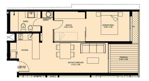 Imagen 4 de 11 de Apartamento - Centro (montevideo)