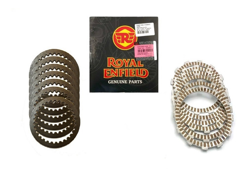 Bullet 500 Kit Embrague Discos Y Separadores / Enfieldparts