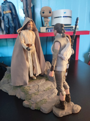 Figuras Star Wars Black Series Luke & Rey - Diorama 