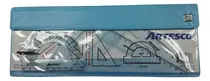 Comprar Juego De Geometría 30 Cms Modelo Cristal \u002F Artesco Pack X 10