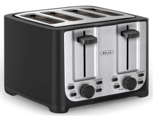 Bella 4 Slice Toaster With Auto Shut Off - Extra Wide Slo Ud