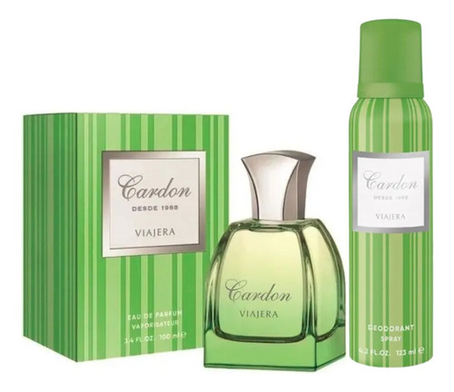 Cardon Viajera Perfume Edp 100ml + Deo De Regalo 123ml