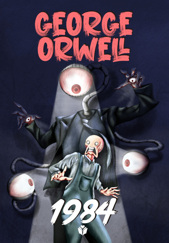 1984, de Orwell, George. Editorial Amoler, capa mole em português, 2022