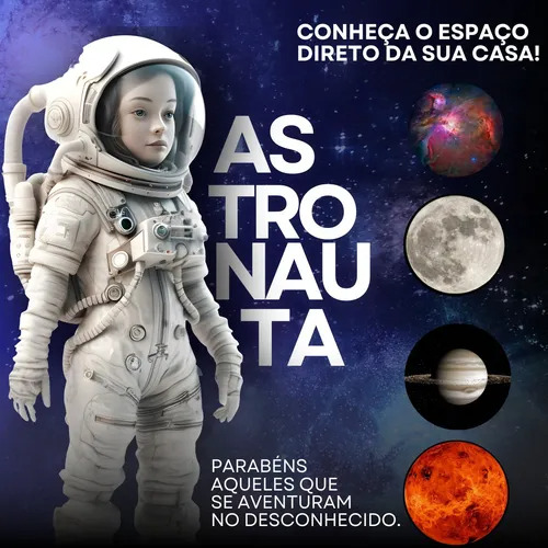 Telescópio Astronômico 70mm Com Tripé F300 70m F30070 Ultra
