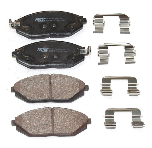 Balatas Delanteras + Liquido, Chevrolet Spark 1.2 2011-17