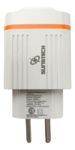 Cargador Inteligente Sunstech 3 Entradas Usb 3.1a