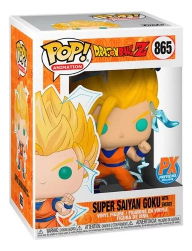 Funko Pop! Super Saiyan Goku With Energy 865 Dragon Ball Z