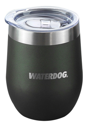 Imagen 4 de 9 de Copon Térmico 350ml Waterdog Acero Inox Tapa Plástica Olivos