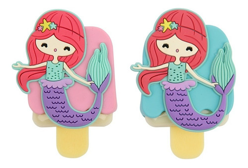 Gloss Para Labios 2 Piezas Bys Mini Me Color Mermaid