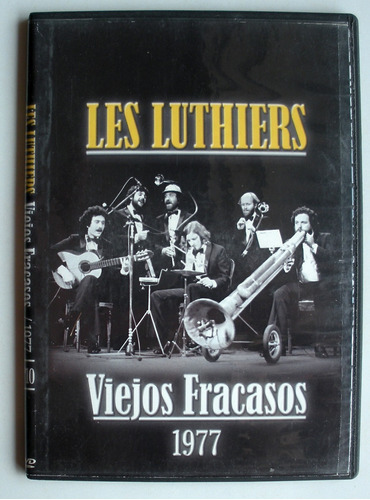 Dvd - Les Luthiers - Viejos Fracasos - 1977 - Booklet
