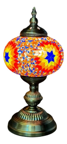 Lámpara De Mesa Marroquí/turca Modelo 3 Alto 37cm X Ø 18cm