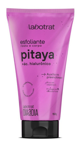 Creme Esfoliante Pitaya + Acido Hialuronico 150g Labotrat